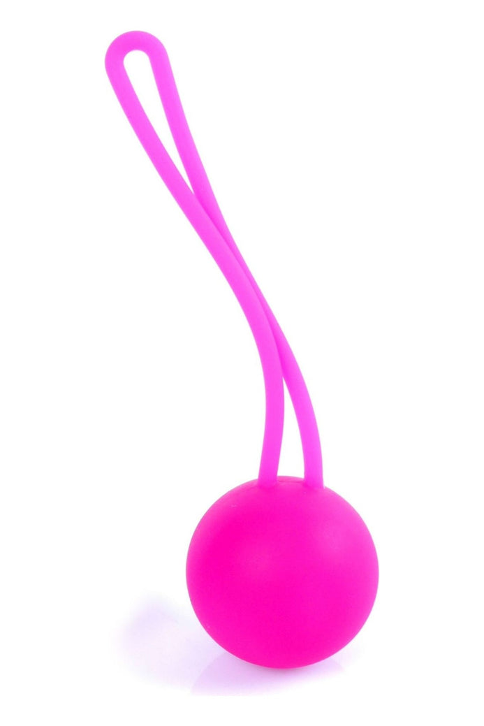 Set 3 bile vaginale KULKI pentru exercitii Kegel, silicon premium, roz